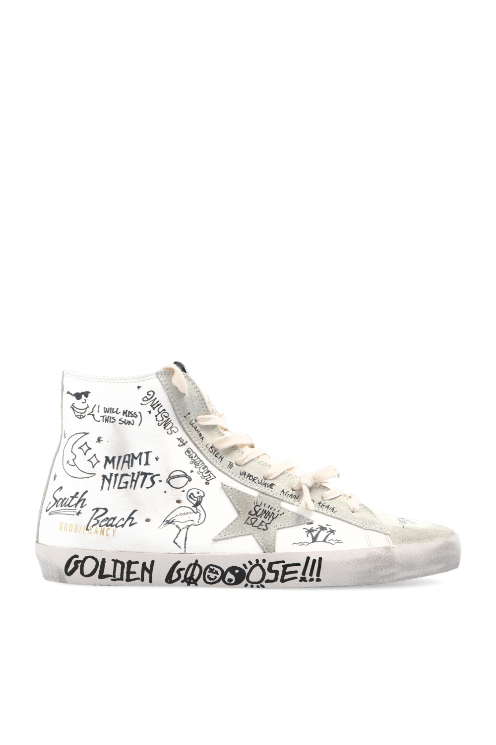 White 'Francy' high-top sneakers Golden Goose - Vitkac Canada